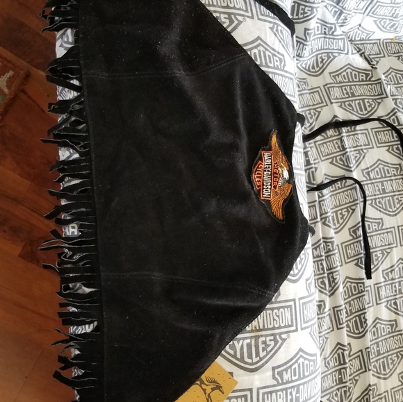 H-D patch Sued halter - Picture 2 of 4